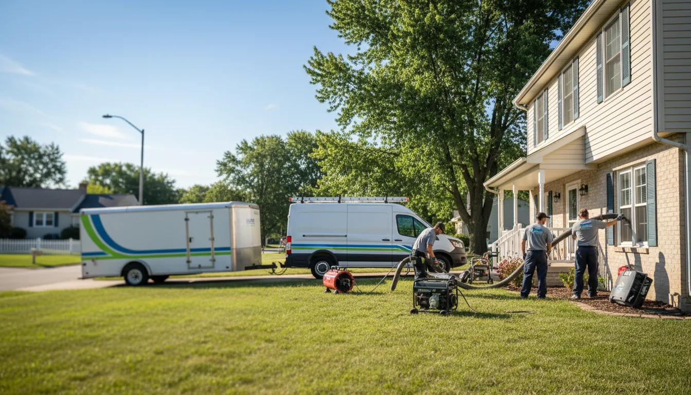 Flooded Basement Restoration And Cleanup With Repair in Schofield, WI near me